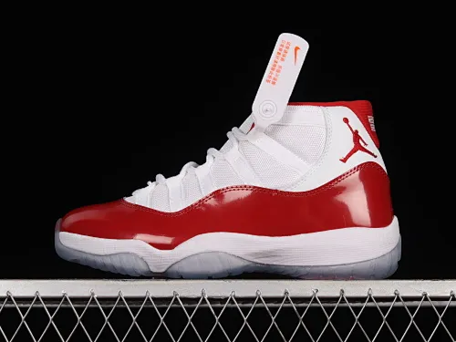 All categories Air Jordan Jordan series basketball shoes Air Jordan 11 Air Jordan 11 "Cherry" AJ11 Joe 11 cherry red high-top basketball shoes CT8012-116